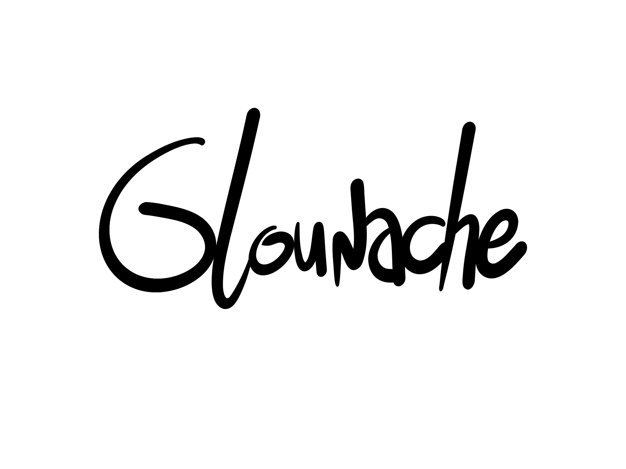 Étiquette Glounache, Domaine Casademont