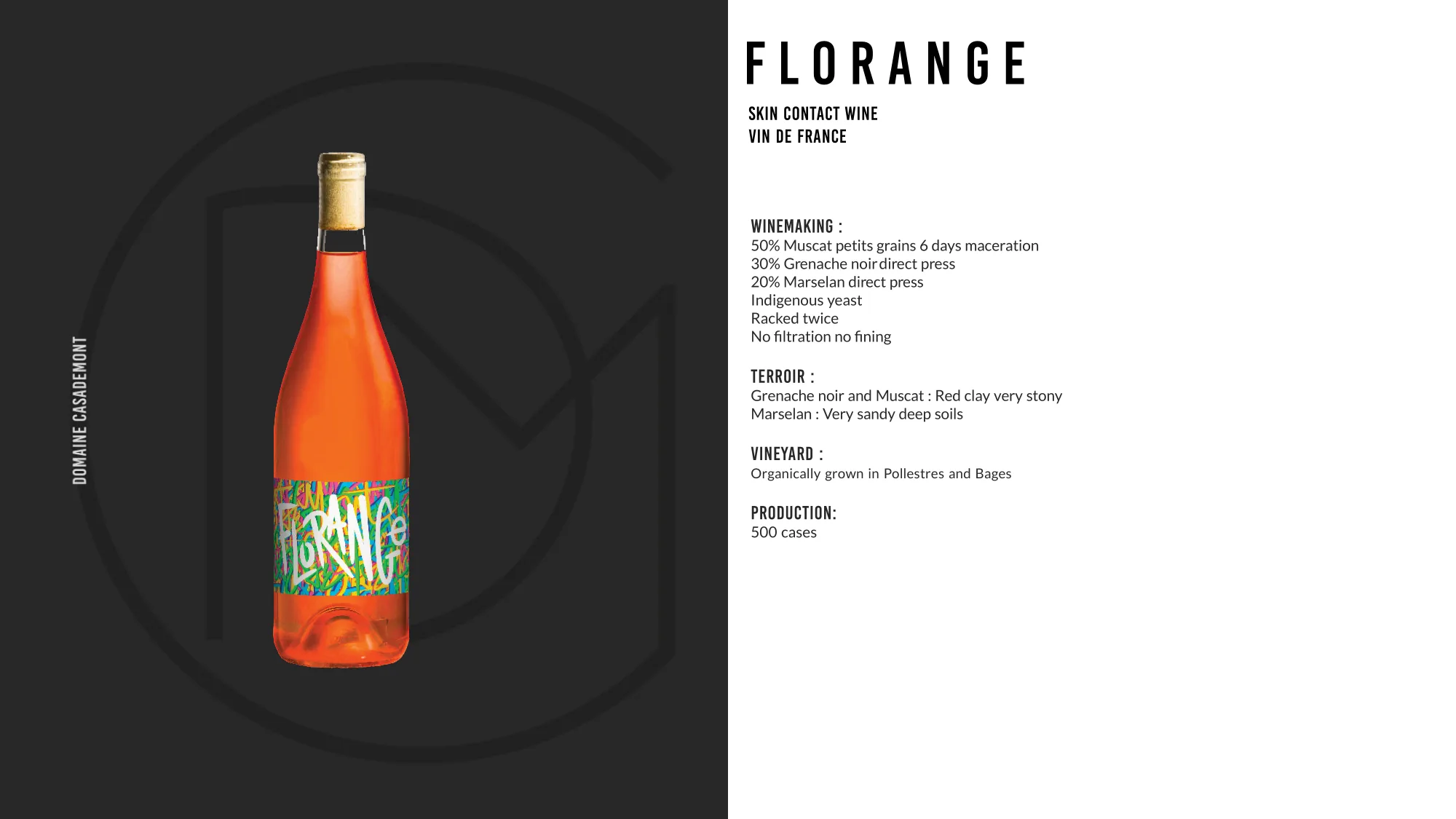 Fiche technique du Florange